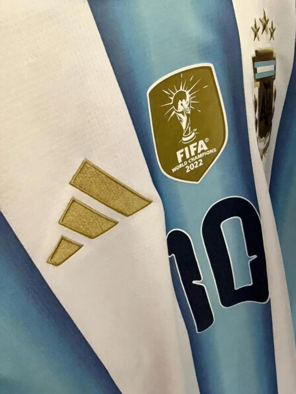 Argentina 2026 Messi #10 Jersey World Cup Champions Adidas - Picture 3 of 5